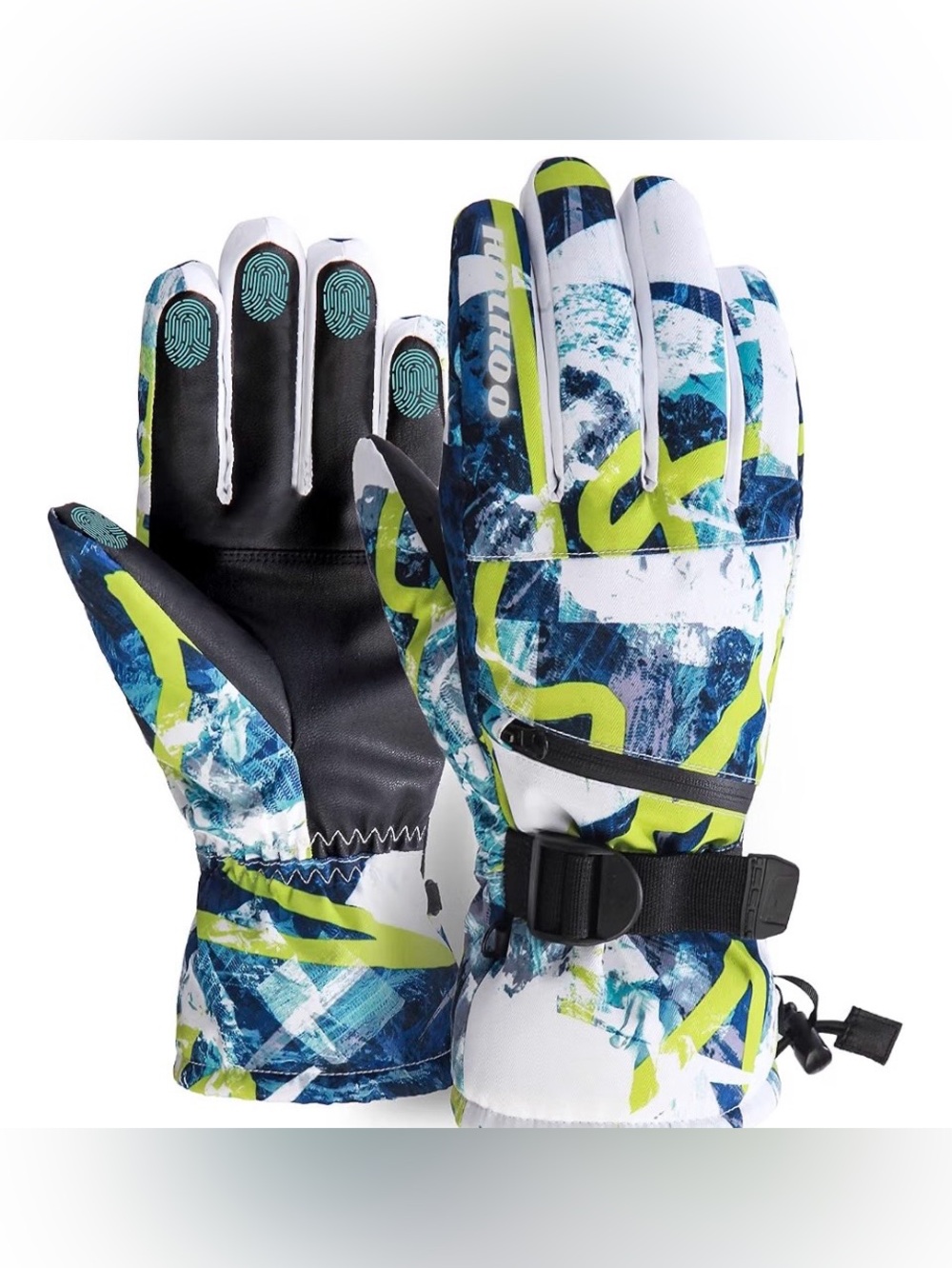NWT HOIHOO
Ski Gloves -Winter Ski GlovesTouchscreen Compatible, Warm Below -30F